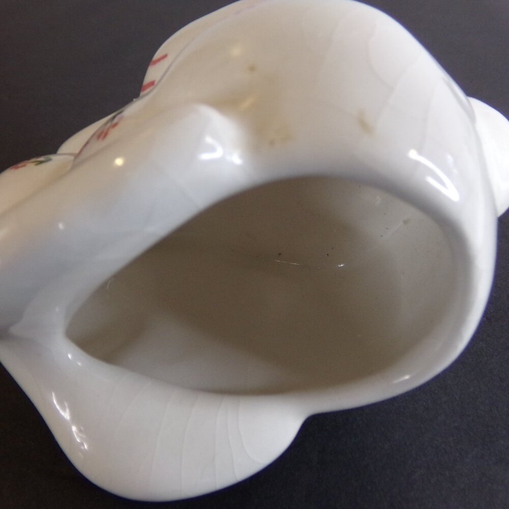 Bunny Rabbit Ceramic Planter Holder Container Spain White - Picture 8 of 10